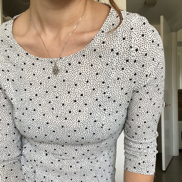 DONATED - Patterned shirt dress with pockets - Picture 6 of 11